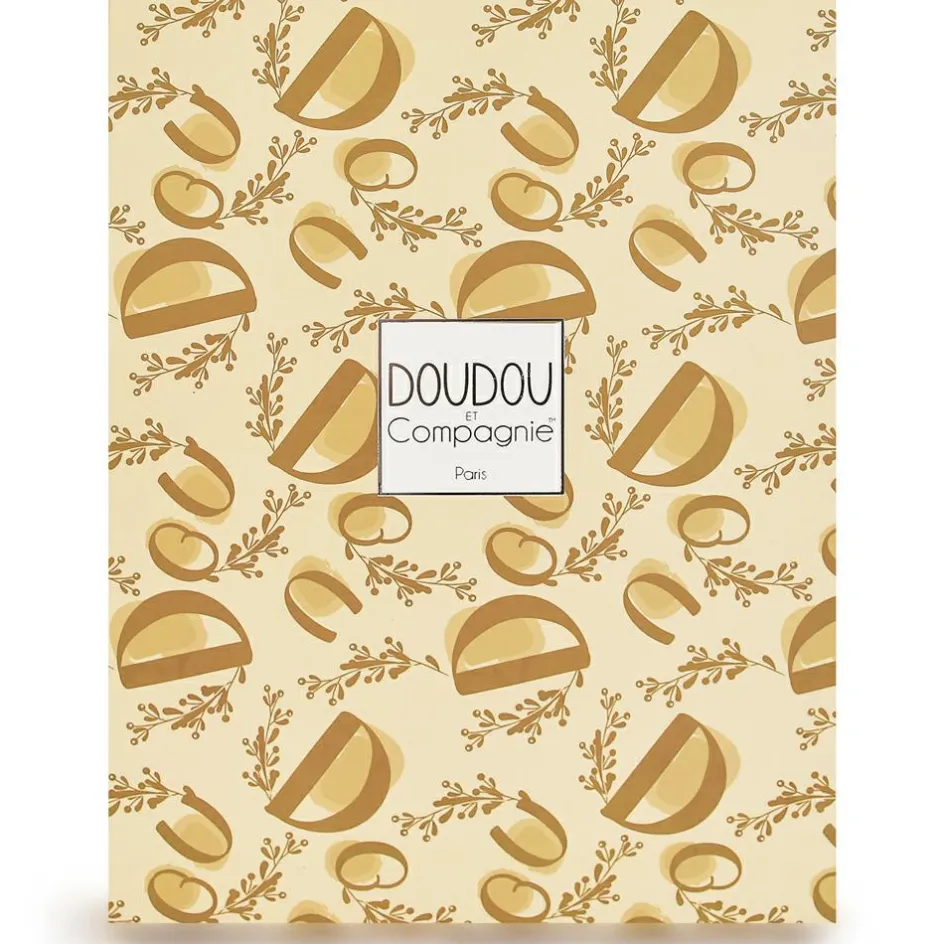 Peluche Lapin Doudou Pantin ocre (18 cm)|Doudou et Compagnie