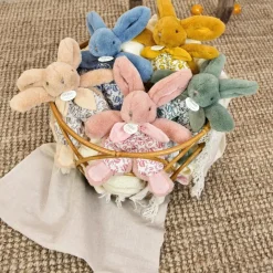 Clearance Doudou et Compagnie Peluche Lapin Doudou Pantin blanc (18 cm)