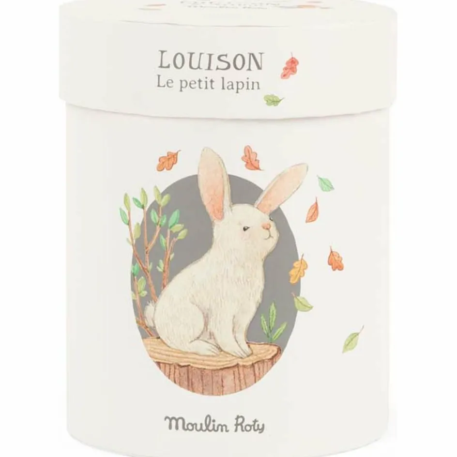 Clearance Moulin Roty Peluche lapin Louison Arthur et Louison (28 cm)