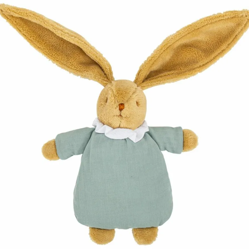 Peluche lapin nid d'ange vert céladon (20 cm)|Trousselier Outlet