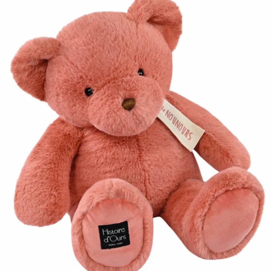 Clearance Histoire d'Ours Peluche le Nounours rose praline (40 cm)