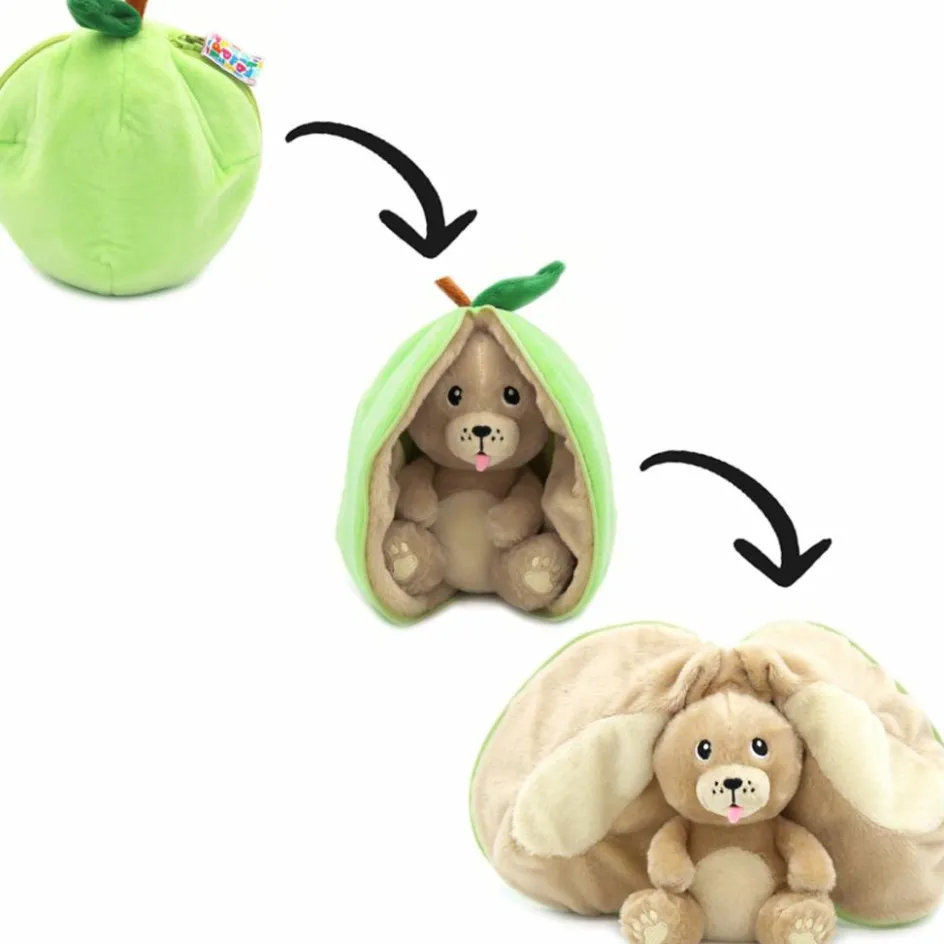 Peluche Les Flipetz Crocket le chien-pomme|Les Déglingos Sale