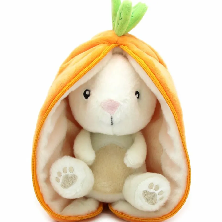Peluche Les Flipetz Gadget le lapin-carotte|Les Déglingos