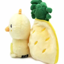 Peluche Les Flipetz Nugget le poussin-ananas|Les Déglingos Discount