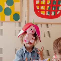 Peluche Les Flipetz Piglet le cochon-radis|Les Déglingos Hot