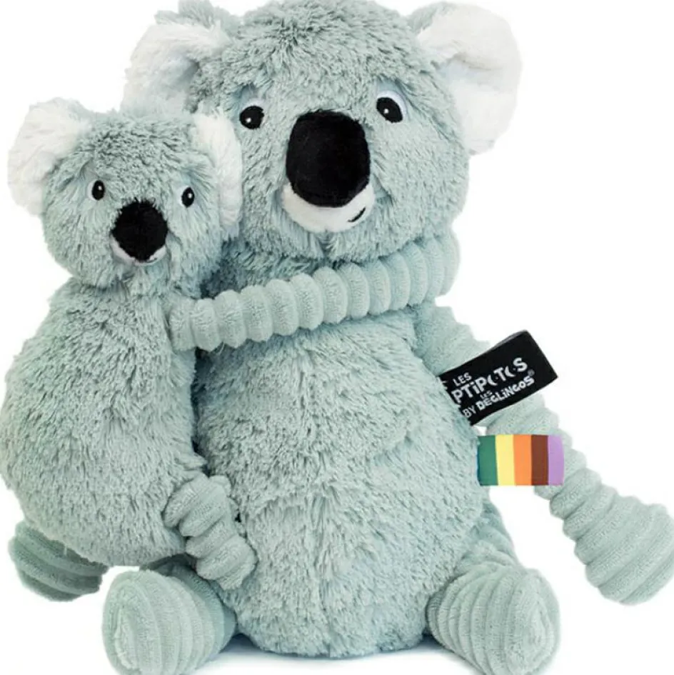 Clearance Les Déglingos Peluche Les Ptipotos Koala menthe (28 cm)