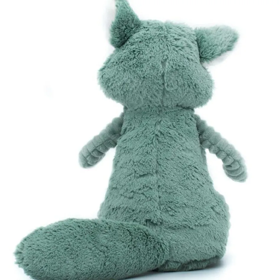 Peluche Les Ptipotos Netoitou le raton laveur vert (26 cm)|Les Déglingos Clearance