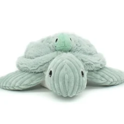 Peluche Les Ptipotos Sauvenou maman et bébé tortue menthe (29 cm)|Les Déglingos Outlet