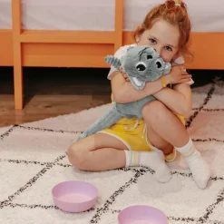 New Les Déglingos Peluche Miaou le chat maman et bébé menthe (32 cm)