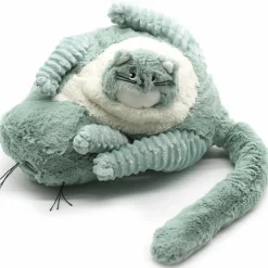 New Les Déglingos Peluche Miaou le chat maman et bébé menthe (32 cm)
