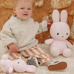 Peluche Miffy Terry Rose Pastel (23 cm)|Bon Ton Toys Online