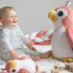 Sale Domiva Peluche musicale à suspendre Happy (17 cm)