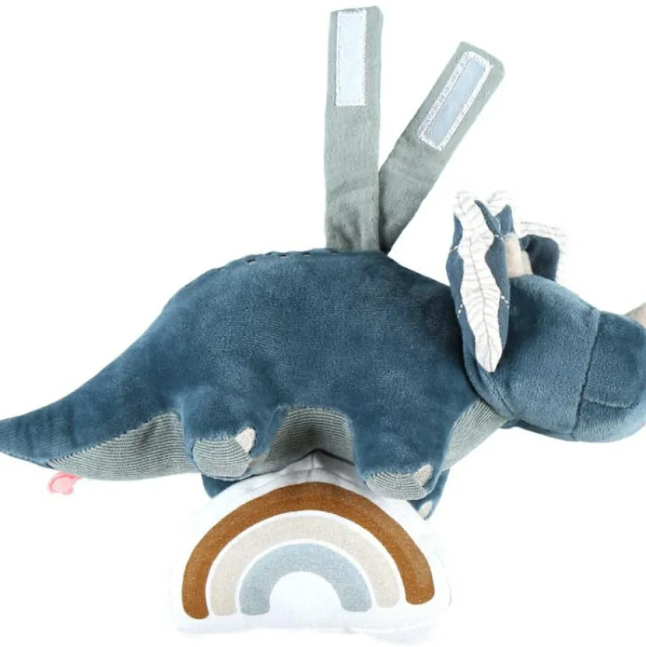 Peluche musicale à suspendre Ops le tricératops TSO (17 cm)|Noukie's Clearance