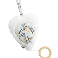 Peluche musicale coeur Promenons-nous|Sauthon Online