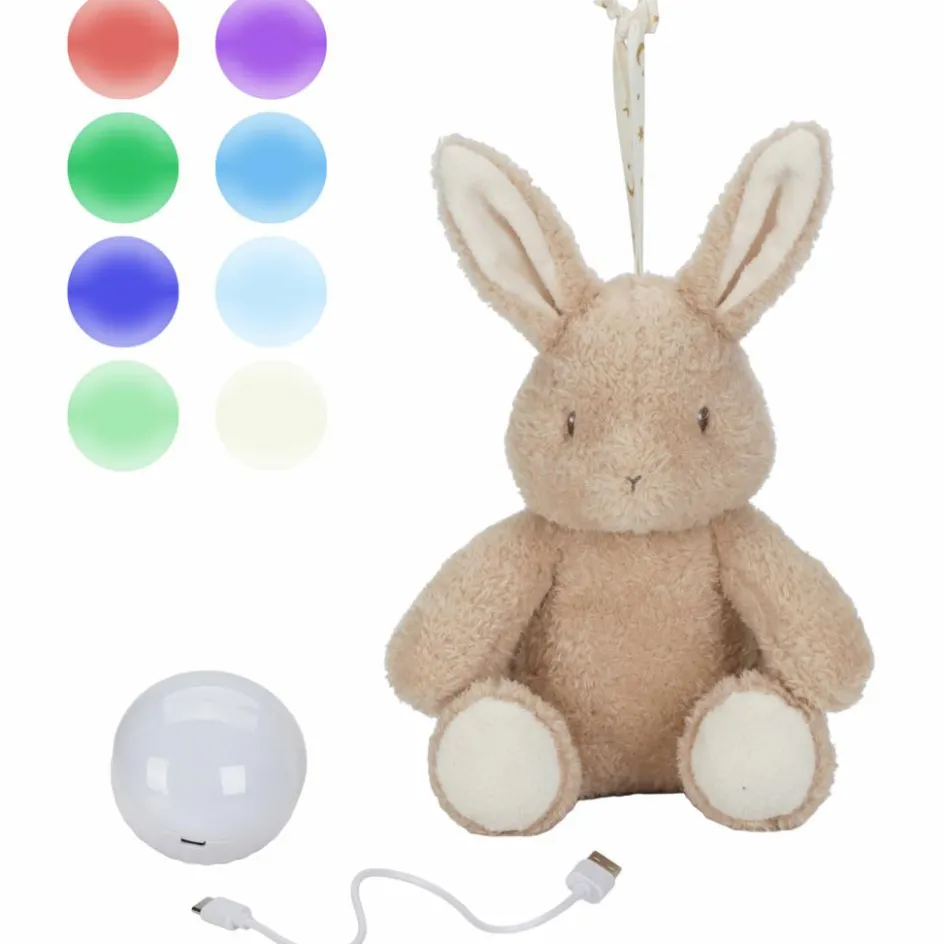 Peluche musicale et lumineuse Lapin Newborn|Little Dutch Clearance