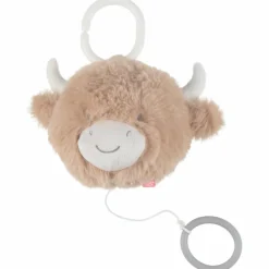 Peluche musicale Fluffy en Veloudoux beige|Noukie's New