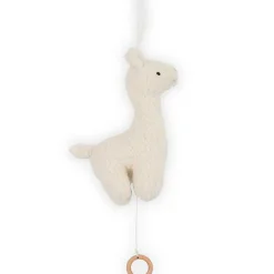 Peluche musicale Lama blanc|Jollein New
