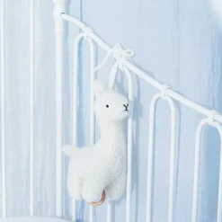 Peluche musicale Lama blanc|Jollein New