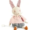 Peluche musicale Lapin Après la pluie (36 cm)|Moulin Roty Clearance