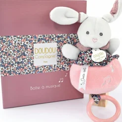 Peluche musicale Lapin Boh'aime (20 cm)|Doudou et Compagnie Sale