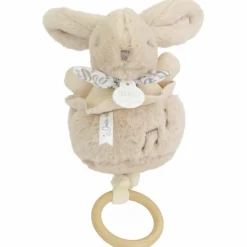 Peluche musicale Lapin Doudou beige (20 cm)|Doudou et Compagnie Hot