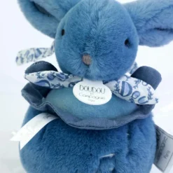 Peluche musicale Lapin Doudou bleu (20 cm)|Doudou et Compagnie New