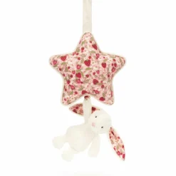 Peluche musicale Lapin en fleurs Crème (30 cm)|Jellycat Hot