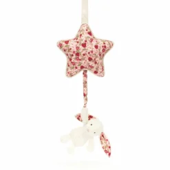 Peluche musicale Lapin en fleurs Crème (30 cm)|Jellycat Hot