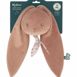 Peluche musicale Lapin terracotta|Kaloo Outlet