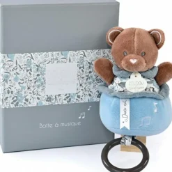 Peluche musicale Ours Boh'aime (20 cm)|Doudou et Compagnie