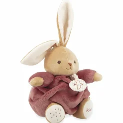 Peluche musicale Patapouf Lapin bordeaux (17 cm)|Kaloo Sale