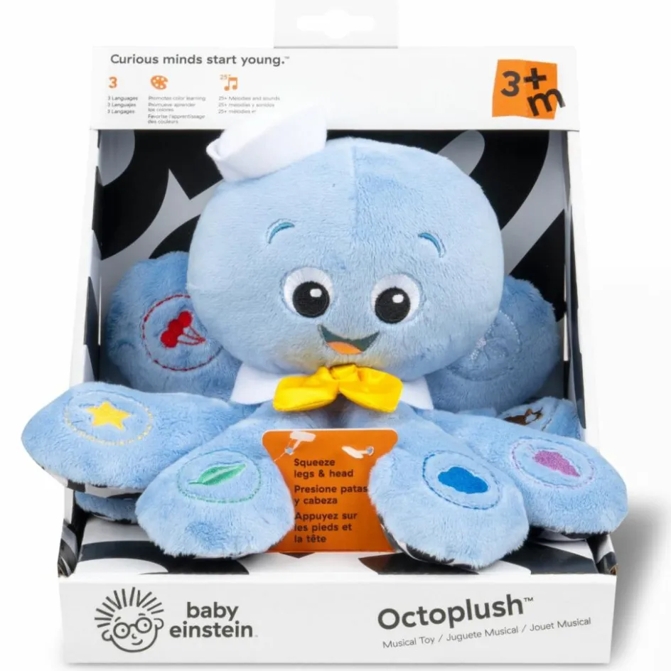Peluche musicale Pieuvre|Baby Einstein Sale