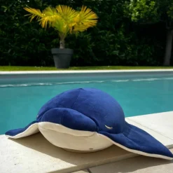 Peluche Nemu Nemu Eita la Raie Manta (55 cm)|Trousselier