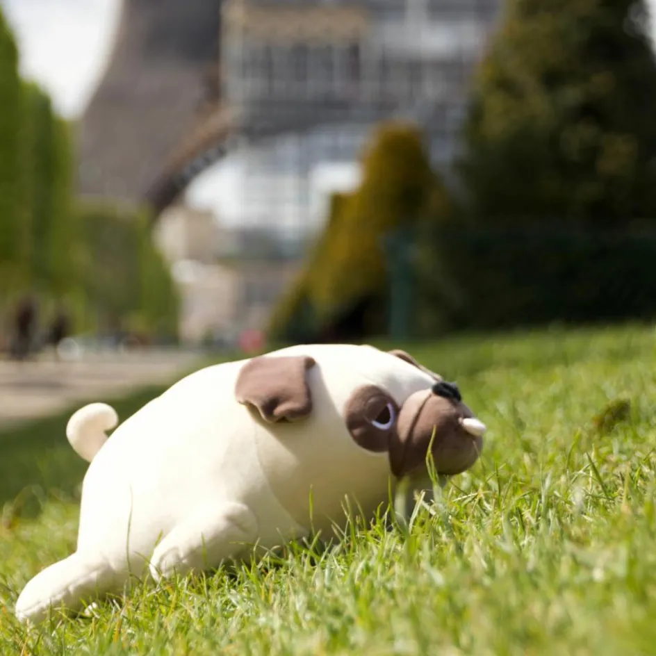 Peluche Nemu Nemu Hana le Bulldog (27 cm)|Trousselier Sale