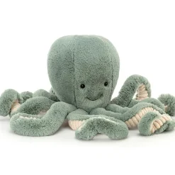 Discount Jellycat Peluche Ocean Cew Odell la pieuvre verte (49 cm)