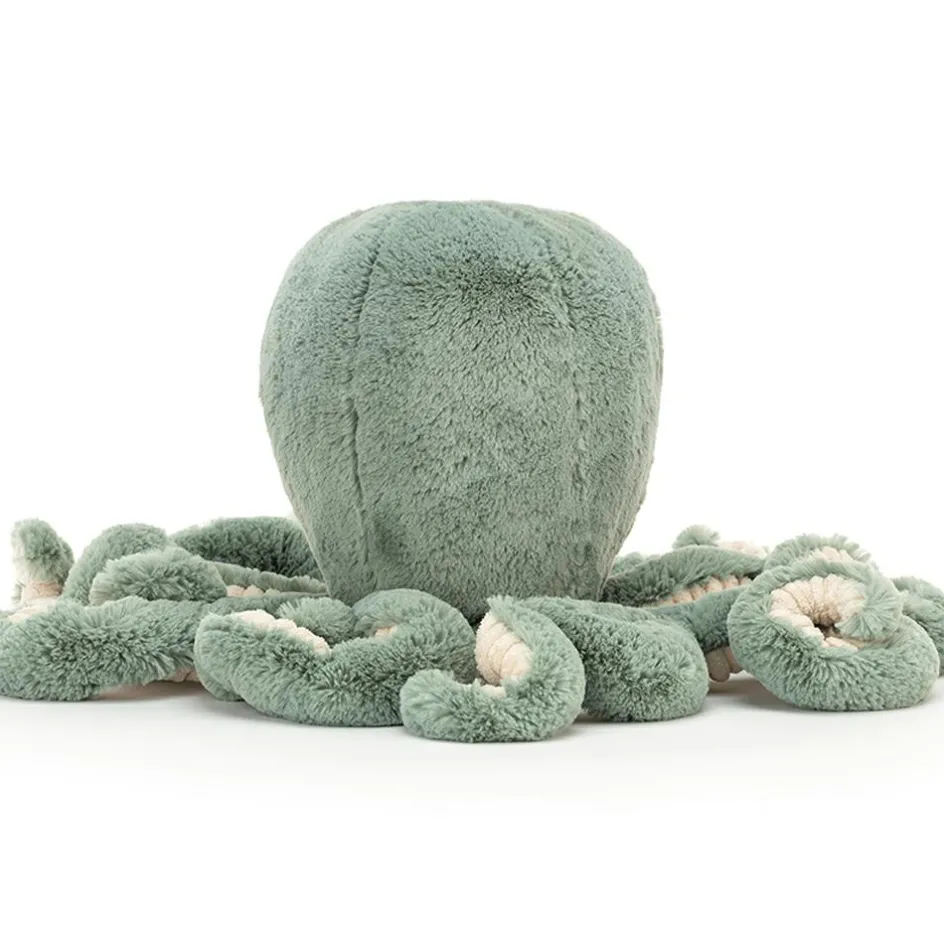 Discount Jellycat Peluche Ocean Cew Odell la pieuvre verte (49 cm)