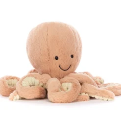 Peluche Ocean Crew Odell pieuvre rose (23 cm)|Jellycat Clearance