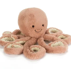 Discount Jellycat Peluche Ocean Crew Odell la pieuvre rose (49 cm)