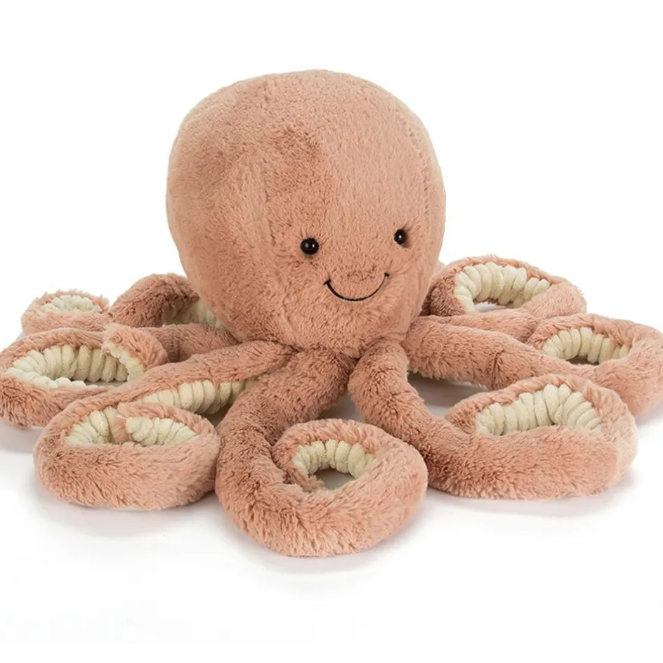 Discount Jellycat Peluche Ocean Crew Odell la pieuvre rose (49 cm)