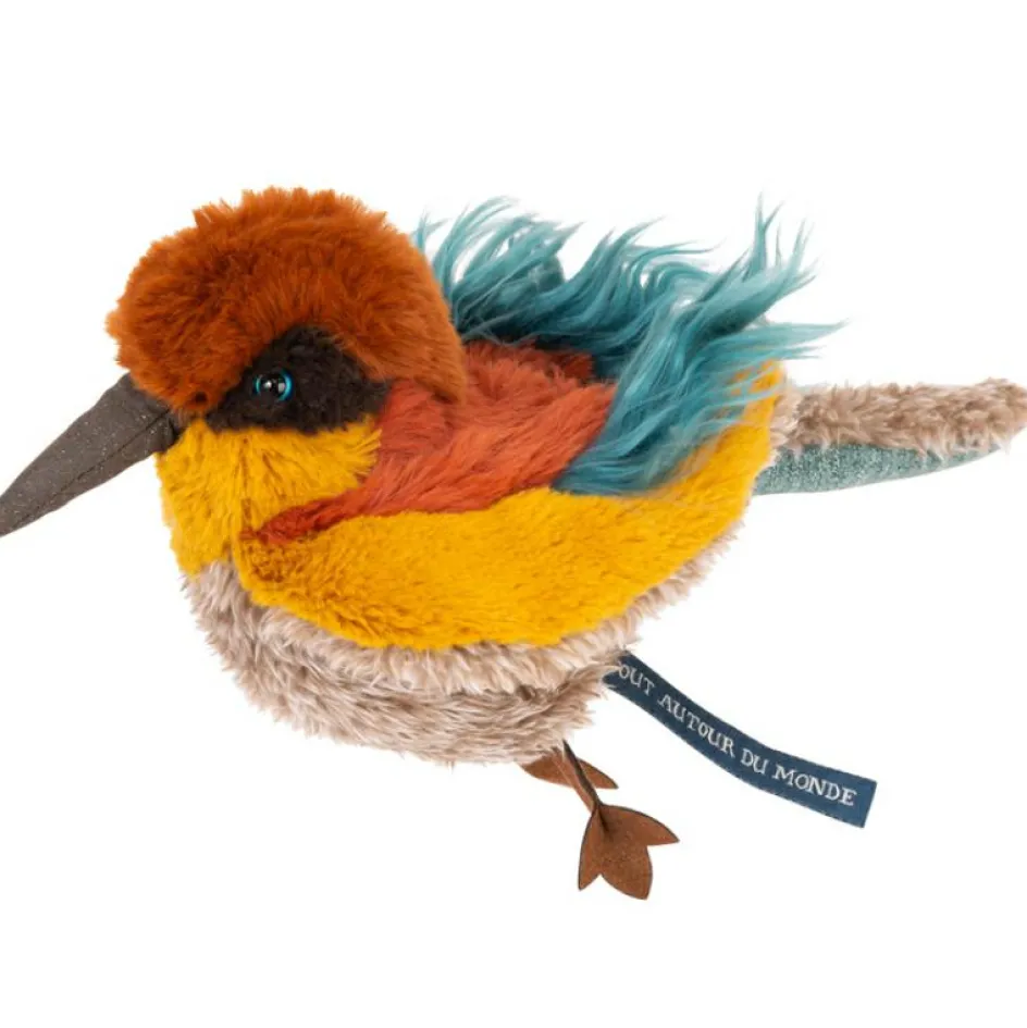 Peluche Oiseau guêpier Tout autour du monde (22 cm)|Moulin Roty Outlet