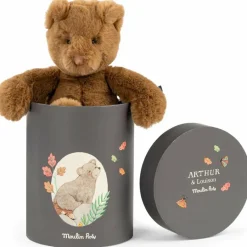Sale Moulin Roty Peluche ours Arthur et Louison (28 cm)