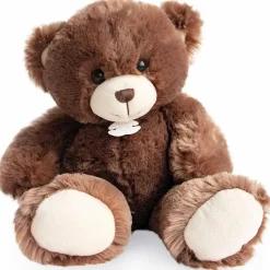 Hot Histoire d'Ours Peluche ours Bellydou marron (40 cm)