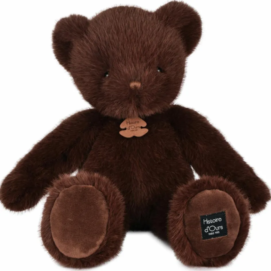 Peluche ours Clémentin Choco Cranberries (38 cm)|Histoire d'Ours New