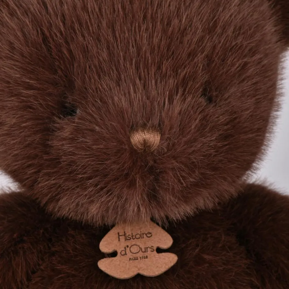 Peluche ours Clémentin Choco Cranberries (38 cm)|Histoire d'Ours New