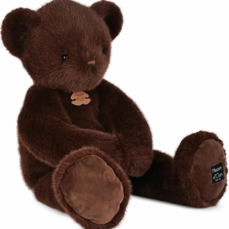 Peluche ours Clémentin Choco Cranberries (60 cm)|Histoire d'Ours New