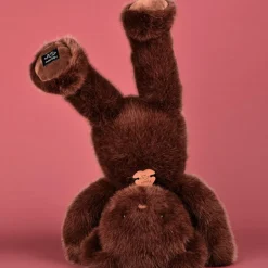 Peluche ours Clémentin Choco Cranberries (60 cm)|Histoire d'Ours New