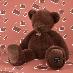 Peluche ours Clémentin Choco Cranberries (60 cm)|Histoire d'Ours New