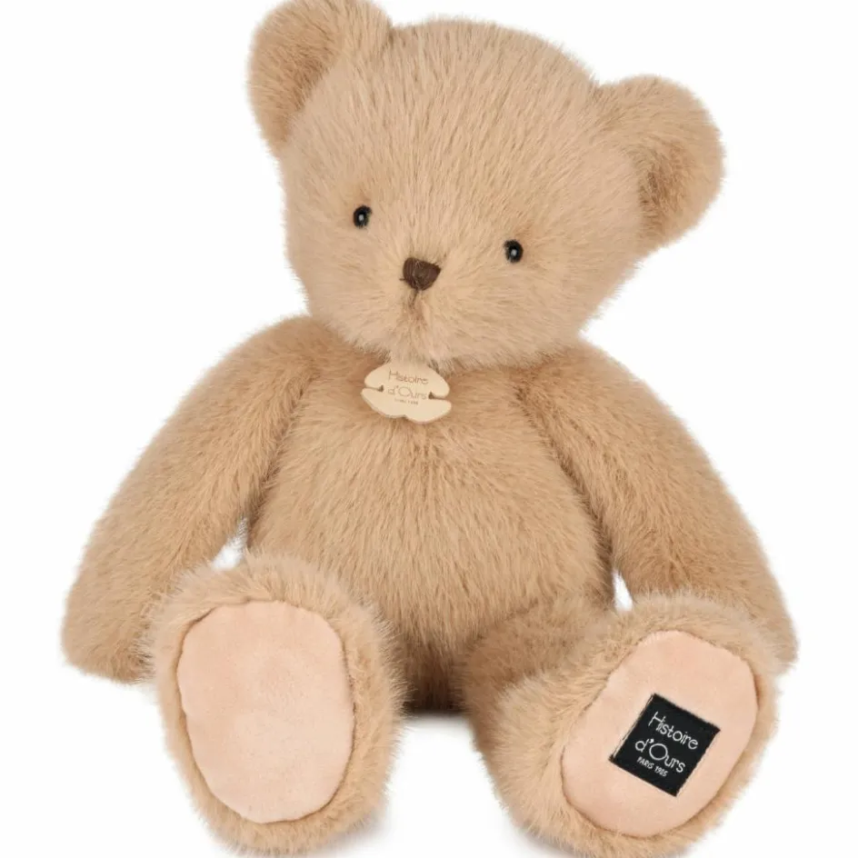Peluche ours Clémentin Miel Amande (38 cm)|Histoire d'Ours Sale