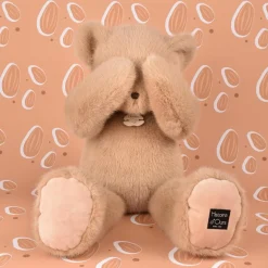 Peluche ours Clémentin Miel Amande (38 cm)|Histoire d'Ours Sale
