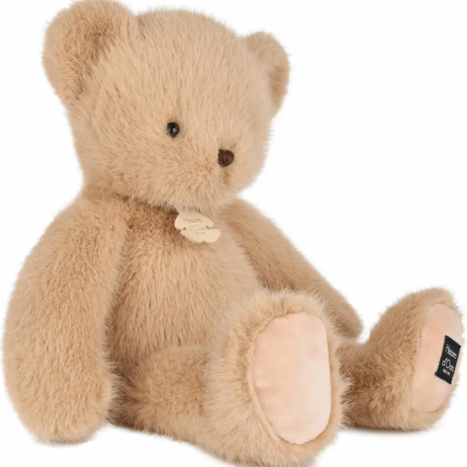 Peluche ours Clémentin Miel Amande (38 cm)|Histoire d'Ours Sale